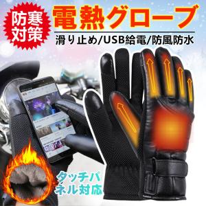 電熱グローブ ヒーターグローブ 防寒グローブ 手袋 男女兼用