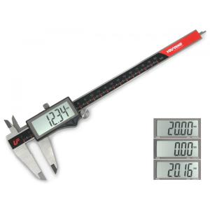 大型液晶IP54デジタルノギス200ｍｍ 超大文字表示 改良モデル