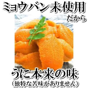 生 ウニ 100g 無添加 試食検品済み お寿...の詳細画像1