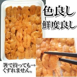 生 ウニ 100g 無添加 試食検品済み お寿...の詳細画像3
