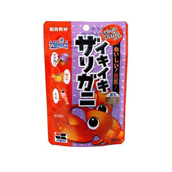 パケパフ350円キョーリン　ひかり 飼育教材シリーズ イキイキザリガニ　40g【取寄商品】　【餌 え...