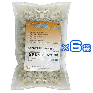 ガラス製リングろ材15mm ろ過リング 業務用15kg(約30リットル