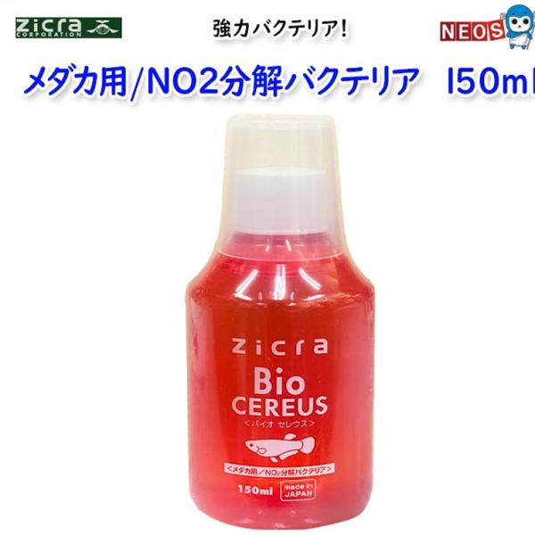 パケパフ350円ジクラ　バイオセレウス　メダカ用／ＮＯ２分解バクテリア　150ml