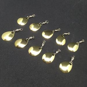 コロラドブレード 10枚セット Mサイズ ゴールド / ルアーアクセサリー