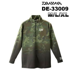 DAIWA（ダイワ） DE-33009 ブレスマジックハーフジップシャツ ブラック