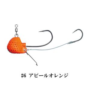 桜幻鯛テンヤTG 6号 ＃6アピールオレンジ｜fishing-iselect