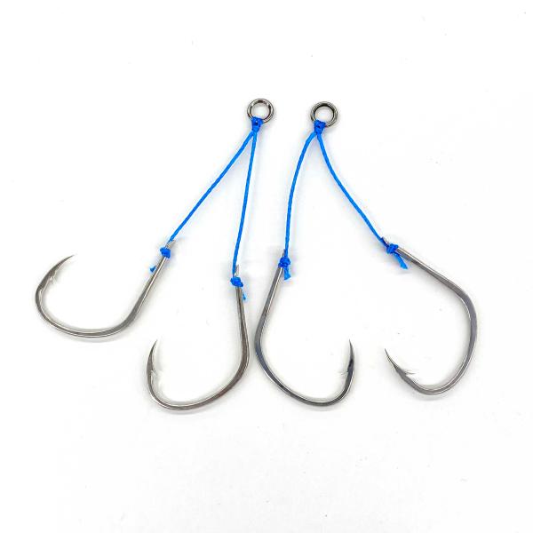 I.SELECTオリジナル スローピッチジャークジギング専用フロントフック 3cm (フロロ芯)