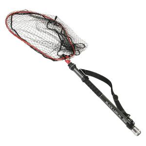 Gokuspe ショアソルト専用 ランディングセット BLACK LARCAL550 + ランディングネット Lサイズ + エボジョイント2 3点セット レッド