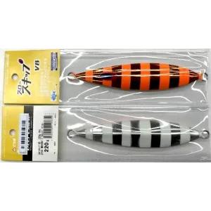 DEEPLINER　スロースキップVB S724 東村Wゼブラオレンジグロー（アルミ）270g