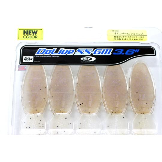 O.S.P オーエスピー ドライブ スパイラル＆スライドギル  3.6inch #TW200 ネオン...