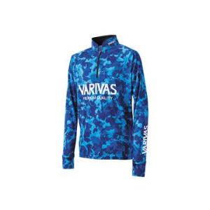 VARIVAS（バリバス） VAZS-21 ドライジップシャツ 長袖 ゴールド