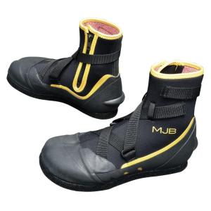 しもつけ 渓流仕掛け・淡水仕掛け MJB シューズ NS スーパーライトRB中割  LL  ブラック×ゴールド 渓流仕掛け・淡水仕掛け しもつけ MJB シューズ NS スーパーライトRB中