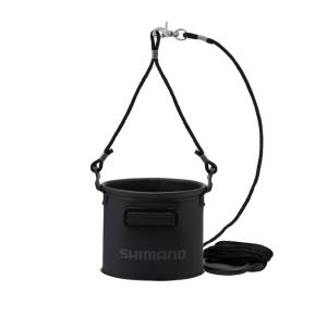 シマノ(SHIMANO) ＢＫ−０５３Ｑ 水汲みバッカン リアルブラック １９ｃｍ