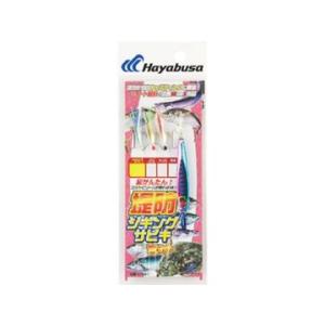 ハヤブサ(Hayabusa) HA281 堤防ジギングサビキセット 3本鈎 10g