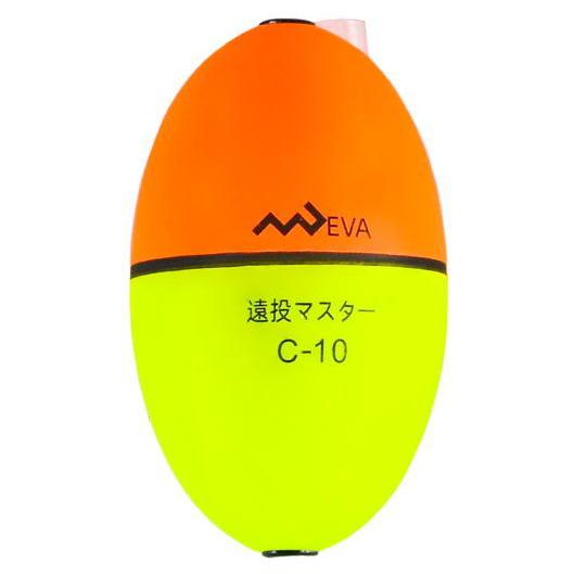 遠投カゴ・サビキウキ マルシン漁具 遠投マスターフロート C 10号 (置き配可 送料450円)