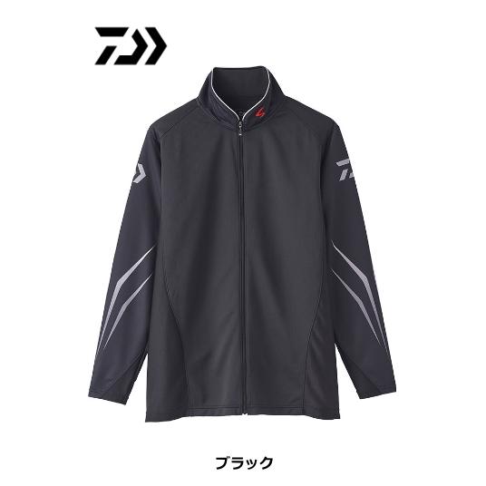 ダイワ スペシャル ウィックセンサー フルジップ長袖メッシュシャツ DE-72020 ブラック 2X...