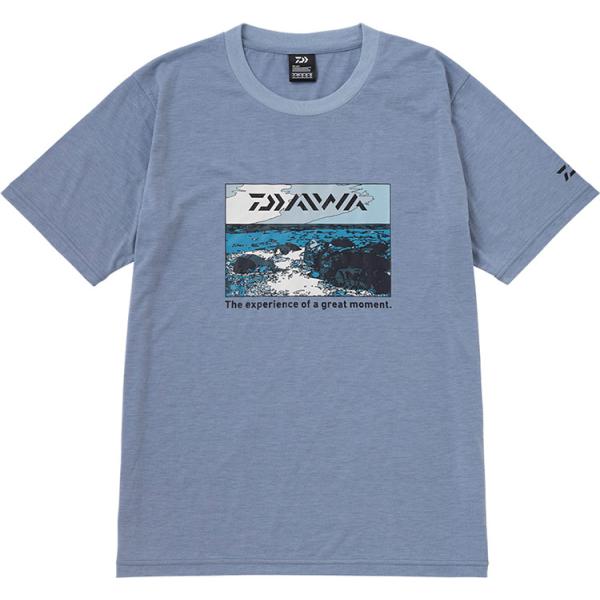 ダイワ グラフィックTシャツ サラシ DE-6123 ダルサックス Mサイズ / ウェア / dai...
