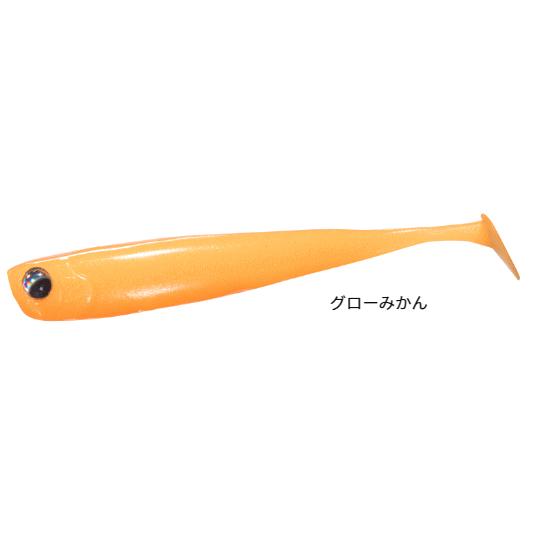 ダイワ 月下美人 稚美シャッド 2.0インチ #グローみかん / アジ メバル ワーム ルアー / ...