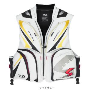 ダイワフィッシングショートベスト　DV-3023 ライトグレーXL DAIWA（ダイワ） (セール) フィッシングショートベスト DV-3023