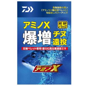 ダイワ アミノX 爆増チヌ 遠投 1箱 (12袋入り) / (同梱不可商品) daiwa (+5)｜釣人館ますだヤフー店