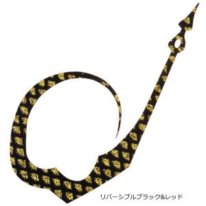 ダイワ 紅牙 テクニカーリー 0.8mm #リバーシブルブラック&レッド｜鯛ラバ タイラバ ネクタイ｜釣具｜メール便可 (+7)
