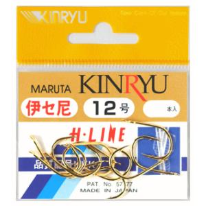 金龍鉤 伊勢尼 Lパック 金 10号 42本入/釣り針/釣具の商品画像