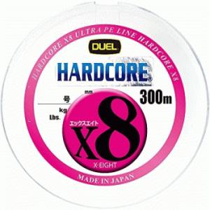 デュエル ハードコア X8 5色イエローマーキング 300m 2号 / PEライン / 釣具 / メ...