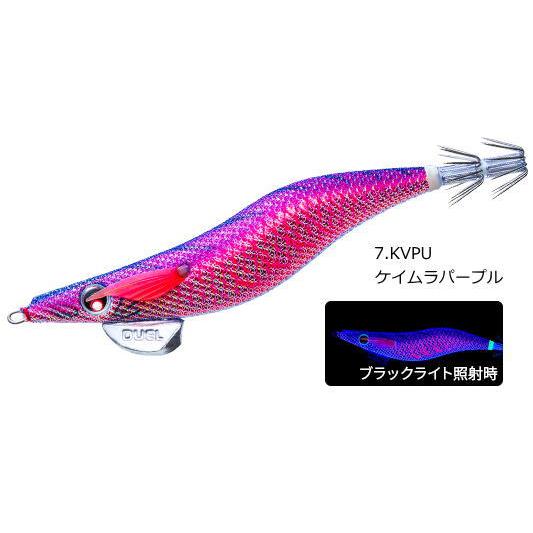 デュエル EQ Egiオリジナル 3.0号 A1870 #7.KVPU ケイムラパープル / エギン...