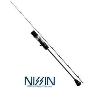 宇崎日新 ブラックジャガー 神夢威 (ベイトモデル) KB603/2 / ジギングロッド / 釣具 / nissin (SP) 宇崎日新 アレス ブラックジャガー 神夢威 KB603/1 6.3 @170 : 釣具