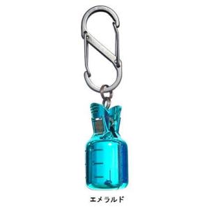 イカエギ カンナ カバー ナカジマ イカラビーナ メタルカラー L エメラルド｜エギング 餌木 ホルダー｜釣具 メール便可