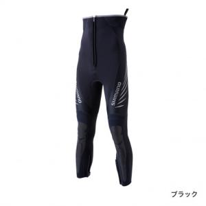 美品　シマノ　鮎タイツ　MB シマノ（SHIMANO） ブラックパールフィット 鮎 タイツ 2.5mm FI-021U