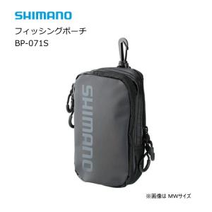 シマノ フィッシングポーチ BP-071S ブラック SWサイズ / shimano  / 釣具