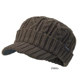 シマノ ニット ワークキャップ CA-030W ブラウン フリーサイズ / 帽子 / 釣具 / sh...