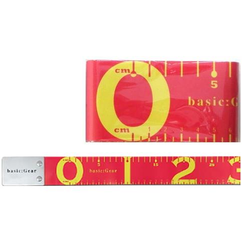 ベーシックギア ダービースケール2 120cm ピンク / メジャー / 釣具 / メール便可