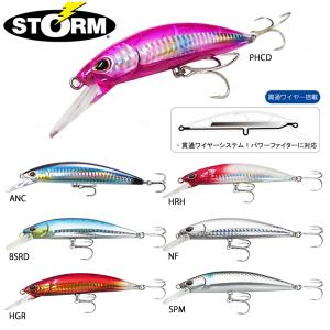 ラパラ STORM So-Run　ヘビーミノー　11ｃｍ SRHM110SE (ソルトルアー　ミノー) ゆうパケット可｜fishing-you