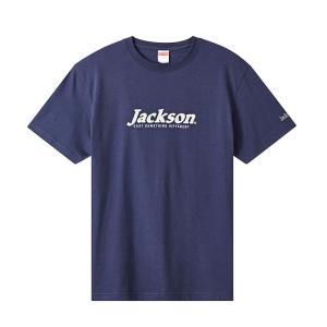 ジャクソン シンプルロゴH/S TEE インディゴ (フィッシングシャツ・Tシャツ)｜fishing-you