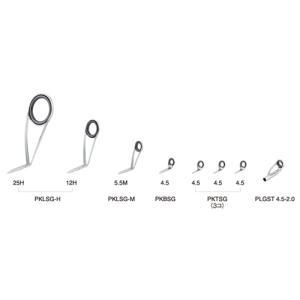 Fuji PKLSG25H81 スピニングバスセット ガイドセット トップガイド付き