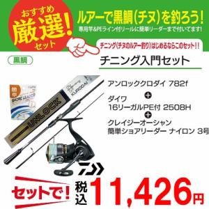 アンロック クロダイ 釣り竿セット ダイワ Pe付リール チニング入門 釣り 3点セットなど 釣具の販売 通販ならフィッシング遊web店 A アンロック A フィッシング遊ヤフー店 リーダー 3点セット あす楽在庫