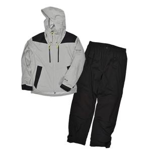 リバレイ RBB 2WAYストレッチレインスーツ ライトグレー 7543