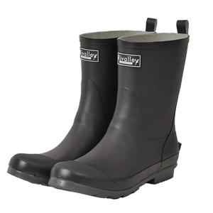 リバレイ RL ショートレインブーツ ブラック #6447