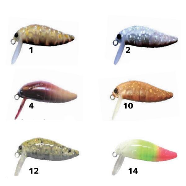 オフィスユーカリ×タックルハウス コラボ マイクロシケイダーF (トラウトルアー) ゆうパケット可