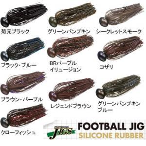 EverGreen（エバーグリーン） フットボールジグ シリコンラバーモデル