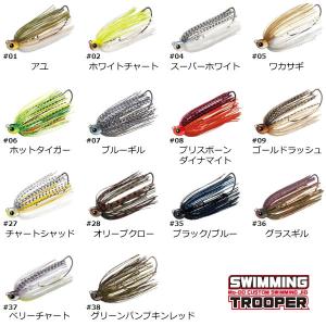 エバーグリーン MoDo スイミングトゥルーパー 1/2oz (ラバージグ) ゆうパケット可｜fishing-you