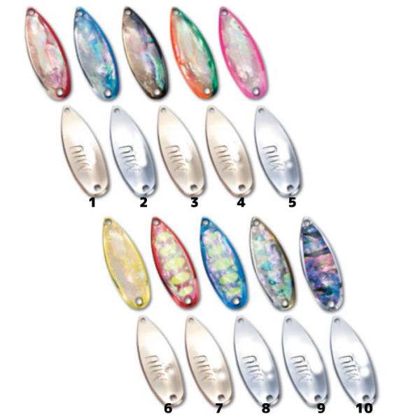 フォレスト ミュー ネイティブシリーズ あわび 4.2g (スプーン トラウトルアー) ゆうパケット...