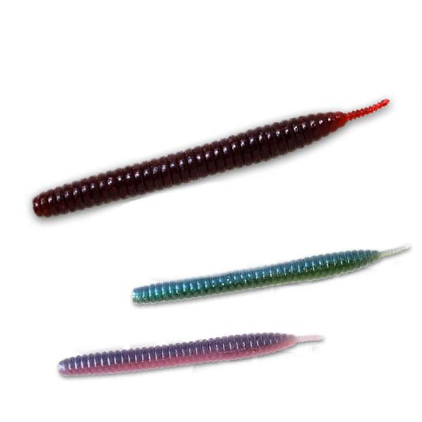 デプス デスアダー スティック 4.5in その1 (ブラックバスワーム) ゆうパケット可