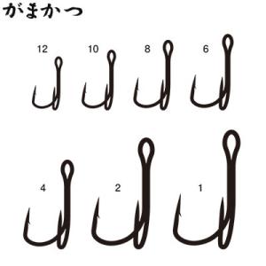 がまかつダブル 21(#12〜8) 66471 (ダブルフッ...