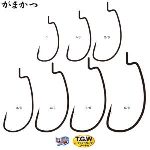 がまかつ エリートツアラー ワーム 316R (ワームフック...