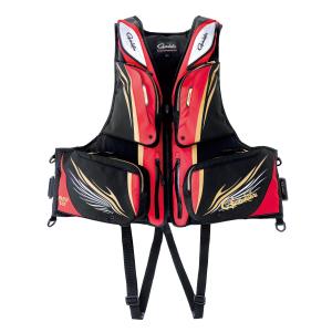 がまかつ アルテマシールド 100 フローティングベスト ブラック GM2194