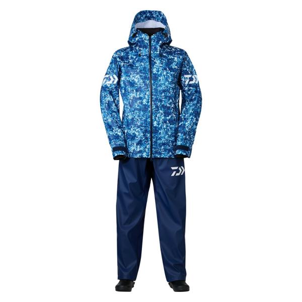 ダイワ PUオーシャンライトレインスーツ オーシャンカモ DR-6023 (レインウェア レインスー...