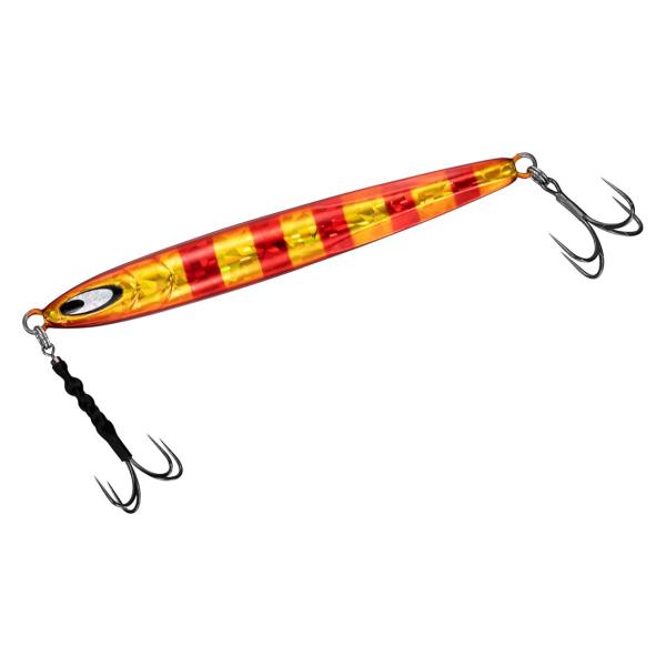 ダイワ 鏡牙ジグ セミロングQH 160g 赤金ときわゼブラ (メタルジグ ジギング) ゆうパケット...